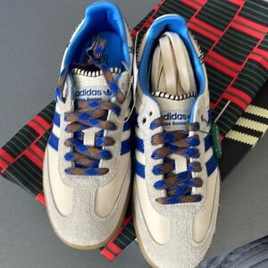 adidas Samba Nylon Wales Bonner Wonder Clay Royal.Size US 6 M.US 7.5 W.Brand New